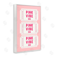 Lettered and Lined | Pink Vibe Era Tickets