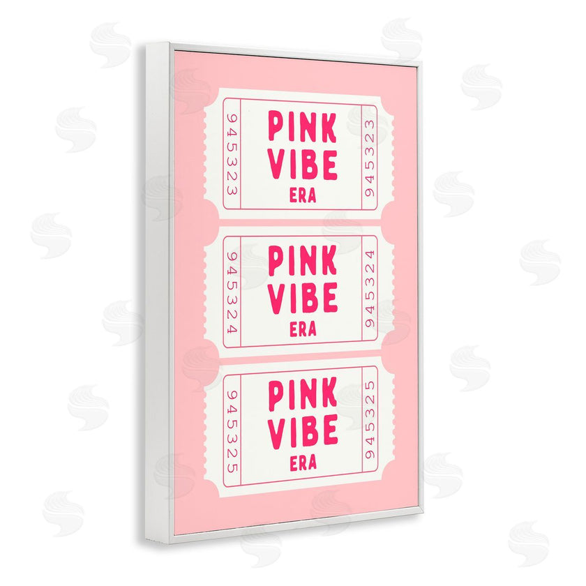 Lettered and Lined | Pink Vibe Era Tickets