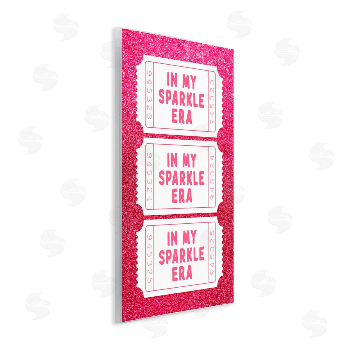 Lettered and Lined In My Sparkle Era Tickets Wall Plaque Art Print