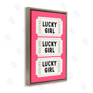 Lettered and Lined | Lucky Girl Ticket Stubs