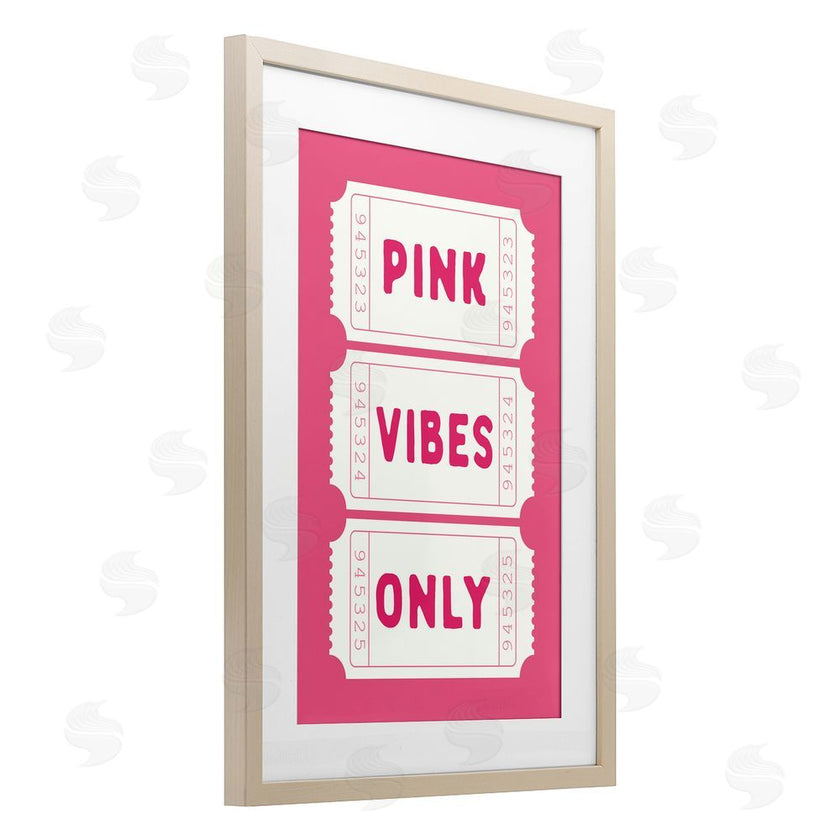 Lettered and Lined | Pink Vibes Only Tickets