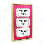 Lettered and Lined | You Got This Pink Ticket Stubs