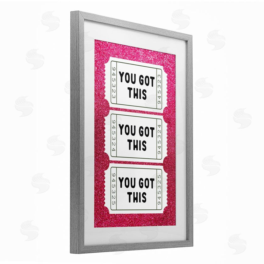 Lettered and Lined | You Got This Pink Ticket Stubs
