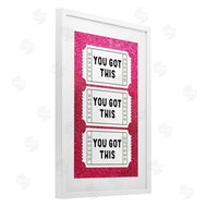 Lettered and Lined | You Got This Pink Ticket Stubs
