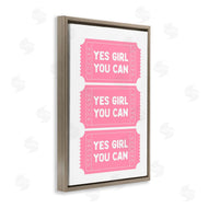 Lettered and Lined | Yes Girl You Can Tickets