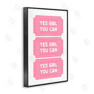 Lettered and Lined | Yes Girl You Can Tickets