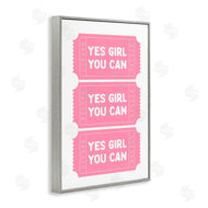 Lettered and Lined | Yes Girl You Can Tickets
