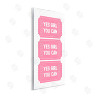 Lettered and Lined | Yes Girl You Can Tickets