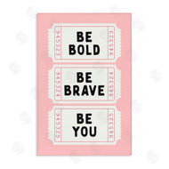 Lettered and Lined | Be You Uplifting Tickets