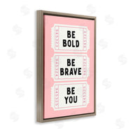 Lettered and Lined | Be You Uplifting Tickets
