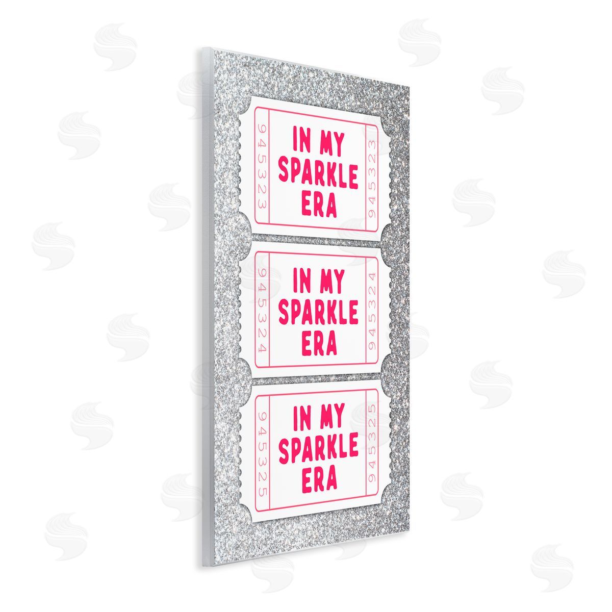 Lettered and Lined My Sparkle Era Ticket Stubs Wall Plaque Art Print