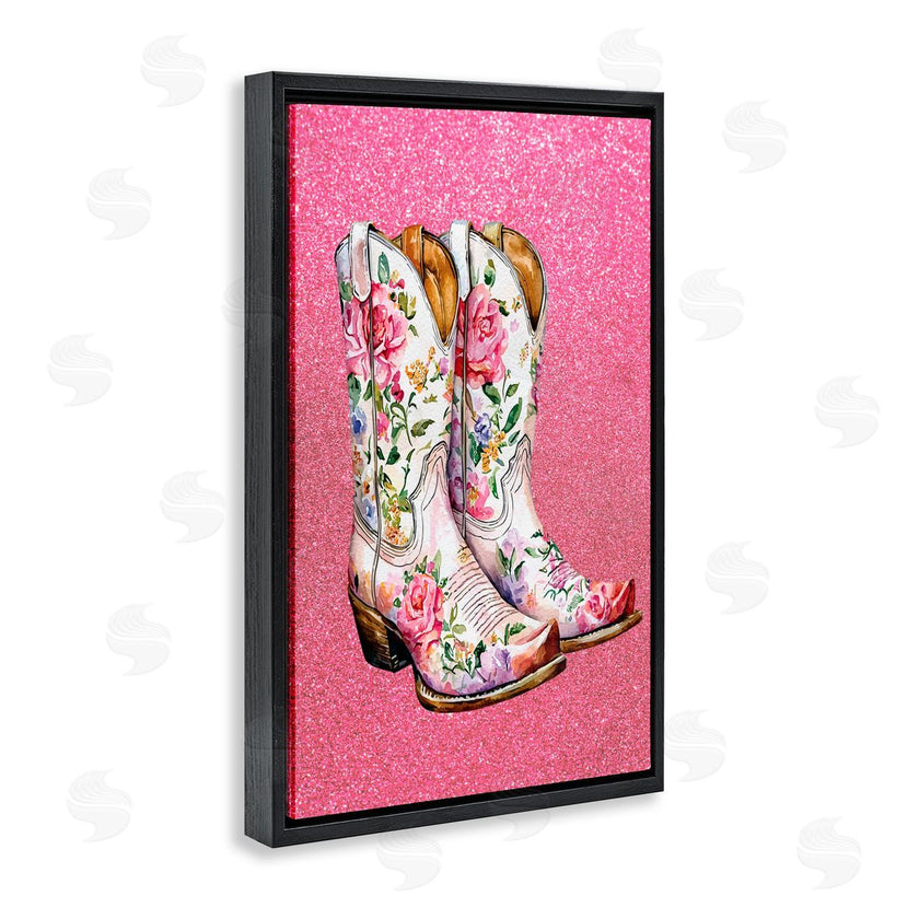 Lettered and Lined | Gleaming Floral Cowgirl Boots