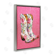 Lettered and Lined | Gleaming Floral Cowgirl Boots