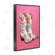 Lettered and Lined | Gleaming Floral Cowgirl Boots