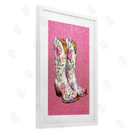 Lettered and Lined | Gleaming Floral Cowgirl Boots