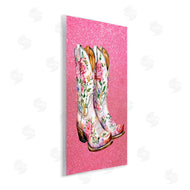 Lettered and Lined | Gleaming Floral Cowgirl Boots