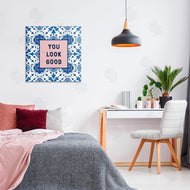 Lettered and Lined | You Look Good Boho Pattern