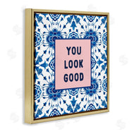 Lettered and Lined | You Look Good Boho Pattern