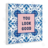 Lettered and Lined | You Look Good Boho Pattern