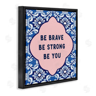 Lettered and Lined | Be You on Boho Pattern