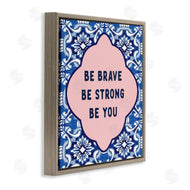 Lettered and Lined | Be You on Boho Pattern
