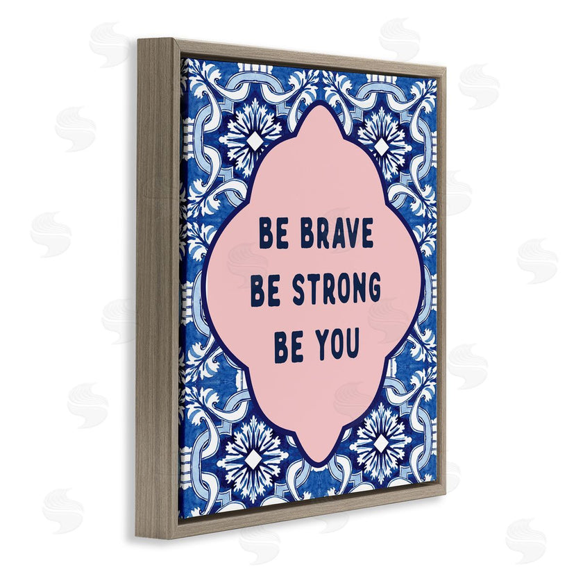Lettered and Lined | Be You on Boho Pattern
