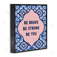 Lettered and Lined | Be You on Boho Pattern