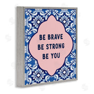 Lettered and Lined | Be You on Boho Pattern