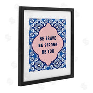 Lettered and Lined | Be You on Boho Pattern