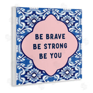 Lettered and Lined | Be You on Boho Pattern