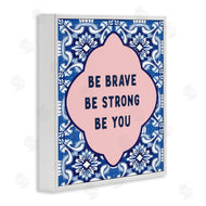 Lettered and Lined | Be You on Boho Pattern