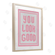 Lettered and Lined | You Look Good Pink Pastel