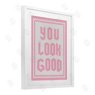 Lettered and Lined | You Look Good Pink Pastel