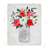 Lettered and Lined | Romantic Handmade Love Bouquet