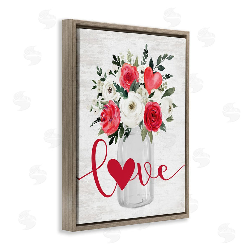 Lettered and Lined | Love & Hearts Flower Bouquet