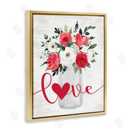 Lettered and Lined | Love & Hearts Flower Bouquet