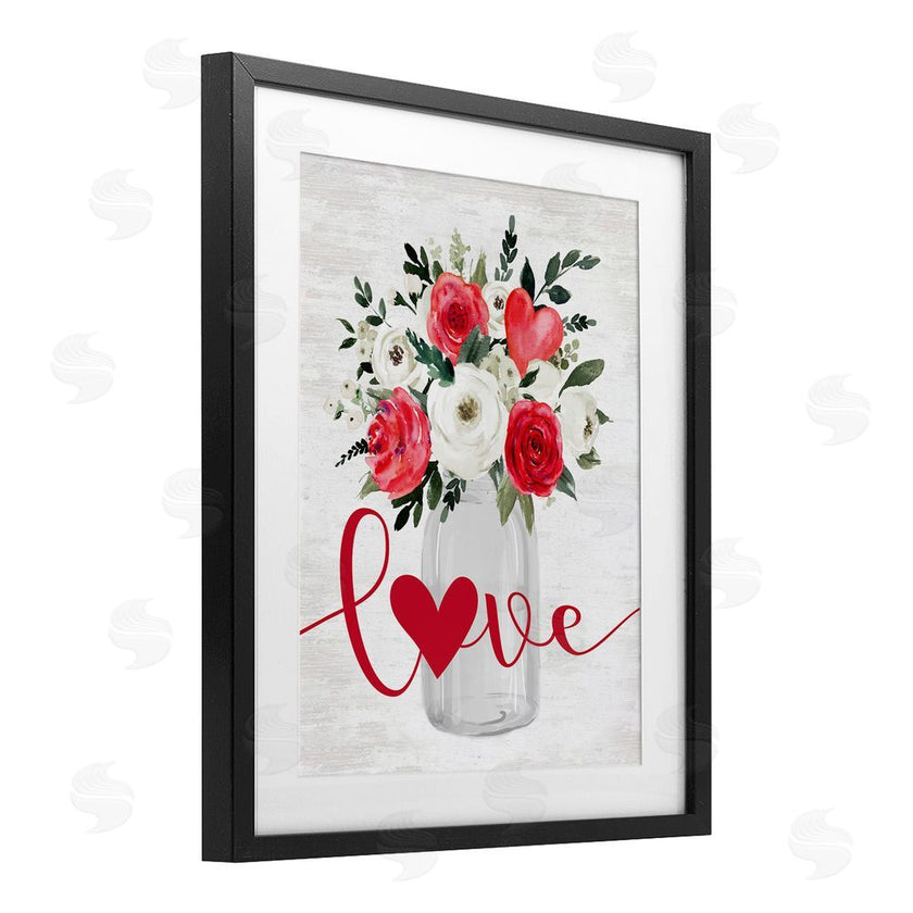 Lettered and Lined | Love & Hearts Flower Bouquet