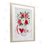 Lettered and Lined | Love & Hearts Flower Bouquet