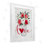 Lettered and Lined | Love & Hearts Flower Bouquet