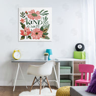 Lettered and Lined | Be Kind Always Greenery
