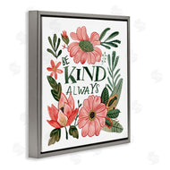 Lettered and Lined | Be Kind Always Greenery