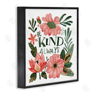 Lettered and Lined | Be Kind Always Greenery