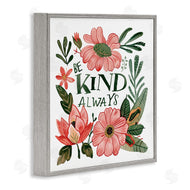 Lettered and Lined | Be Kind Always Greenery