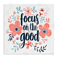 Lettered and Lined | Focus On The Good Inspirational