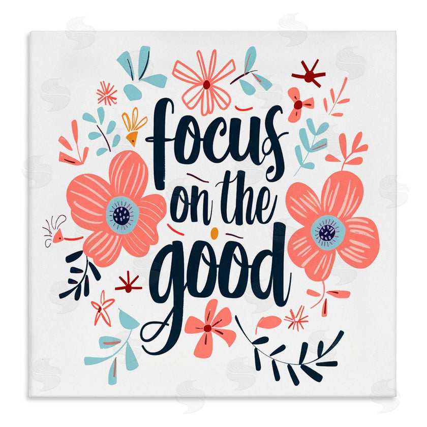 Lettered and Lined | Focus On The Good Inspirational