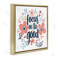 Lettered and Lined | Focus On The Good Inspirational