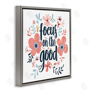 Lettered and Lined | Focus On The Good Inspirational
