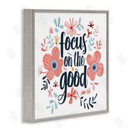 Lettered and Lined | Focus On The Good Inspirational