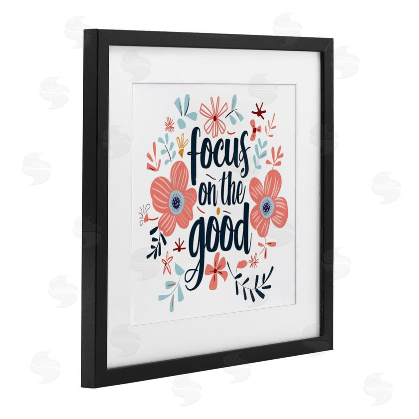 Lettered and Lined | Focus On The Good Inspirational
