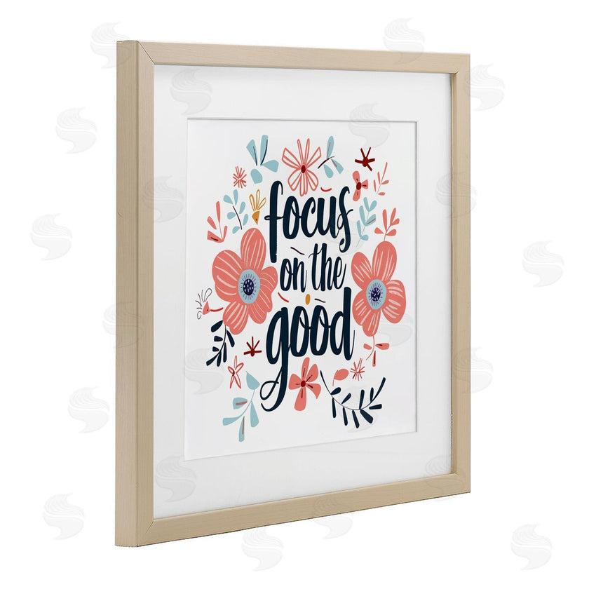 Lettered and Lined | Focus On The Good Inspirational